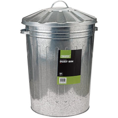 Draper Galvanised Dust Bin, 85L  53254