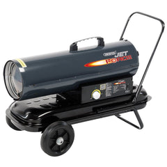 Draper Jet Force Diesel and Kerosene Space Heater with Wheels, 75,000 BTU/22kW  53926