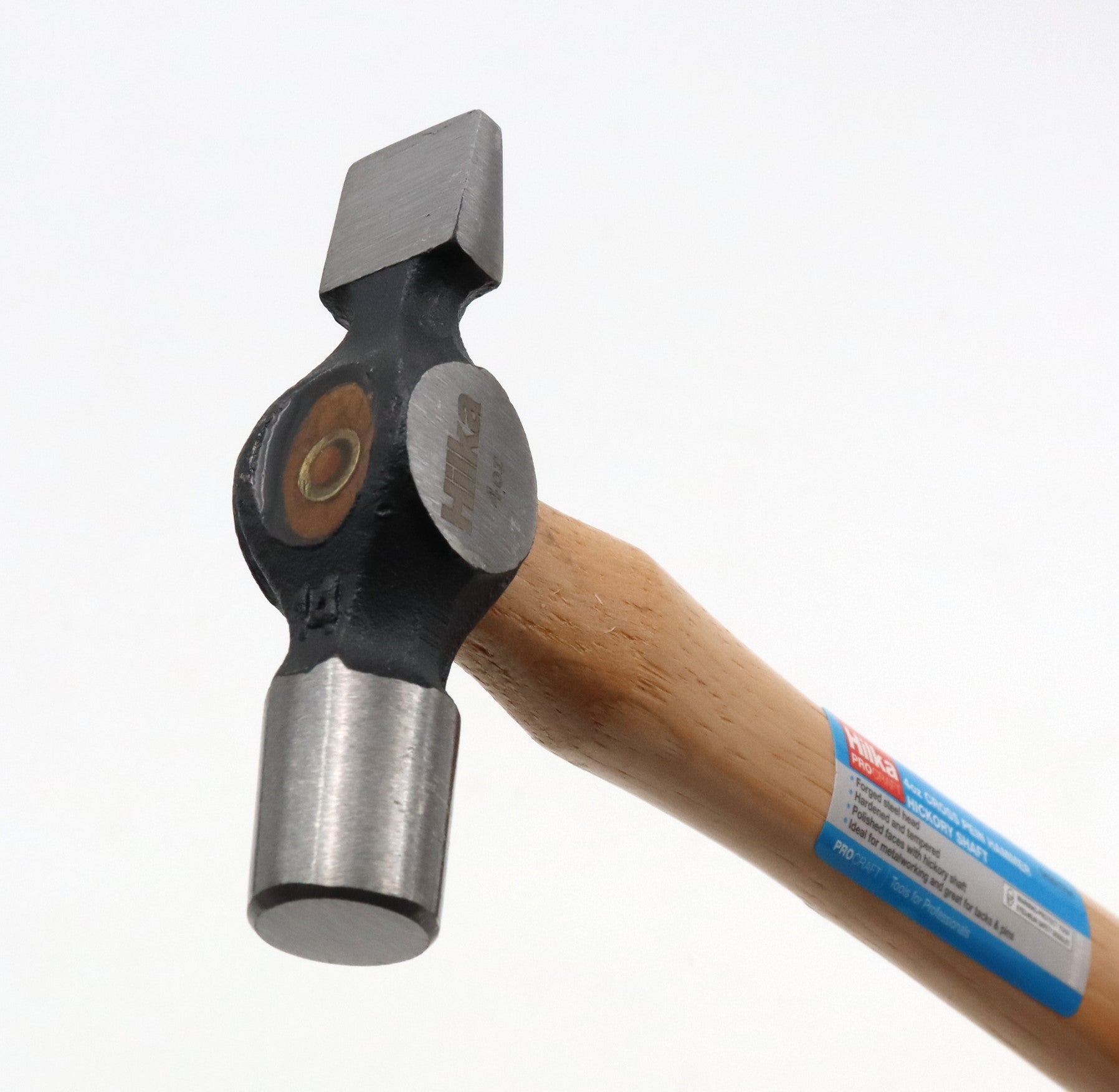 Hilka 4oz Cross Pein Hammer Hickory Shaft 54201704