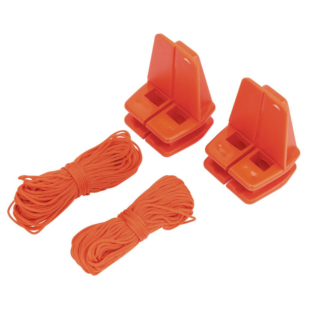 Draper Brick Line and Block Set, 18m, Orange (4 Piece)  54232