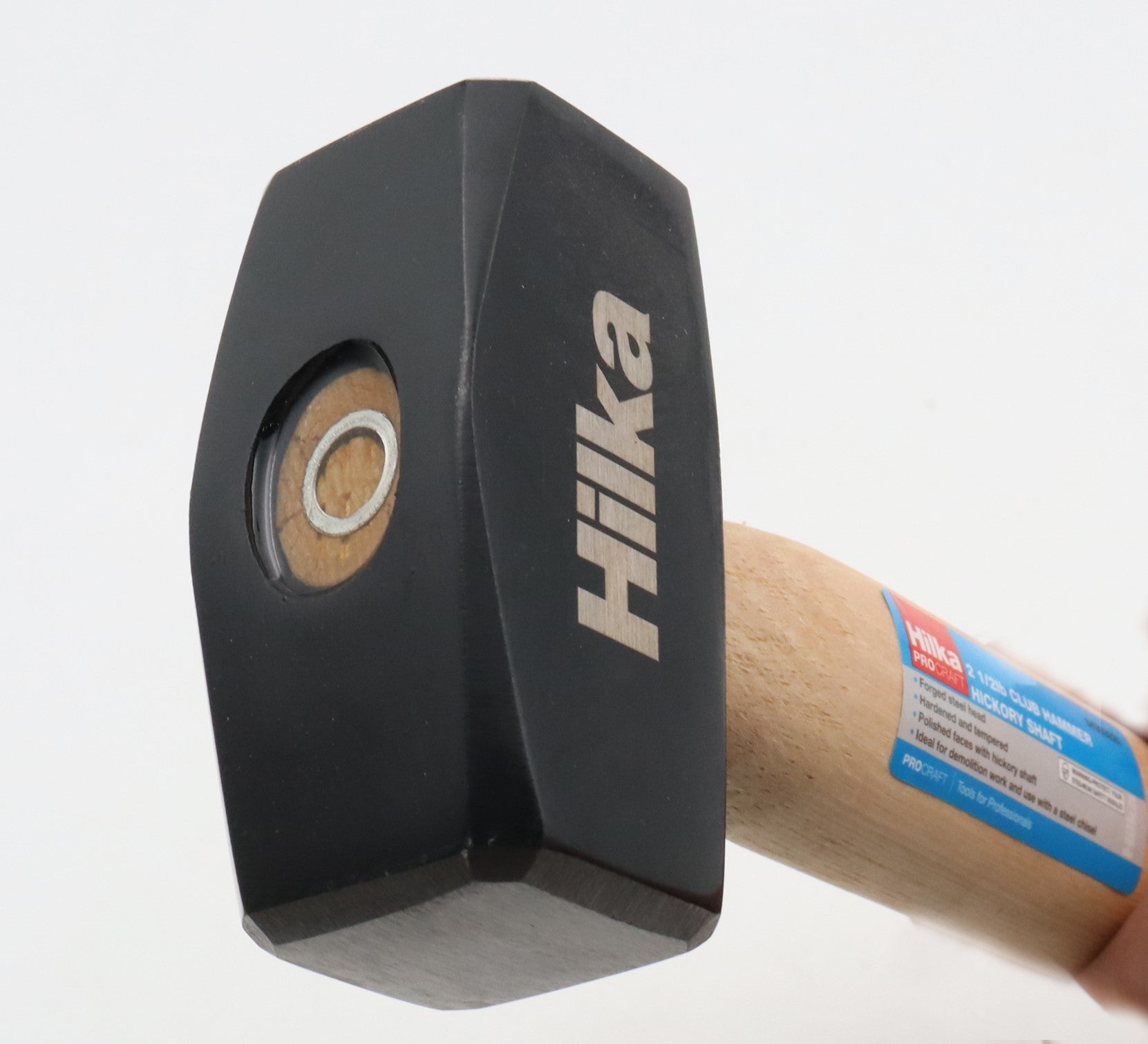 Hilka 2 1/2lb Club Hammer Hickory Shaft 54303225