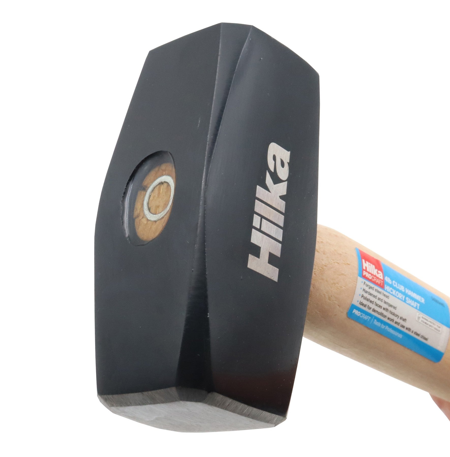Hilka 4lb Club Hammer Hickory Shaft 54303440