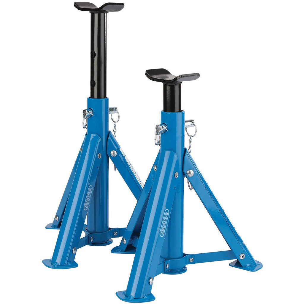 Draper Folding Axle Stands, 2 Tonne (Pair) 55319