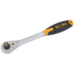Draper Elora Quick Release Soft Grip Reversible Ratchet, 1/2" Sq. Dr., 270mm  55536
