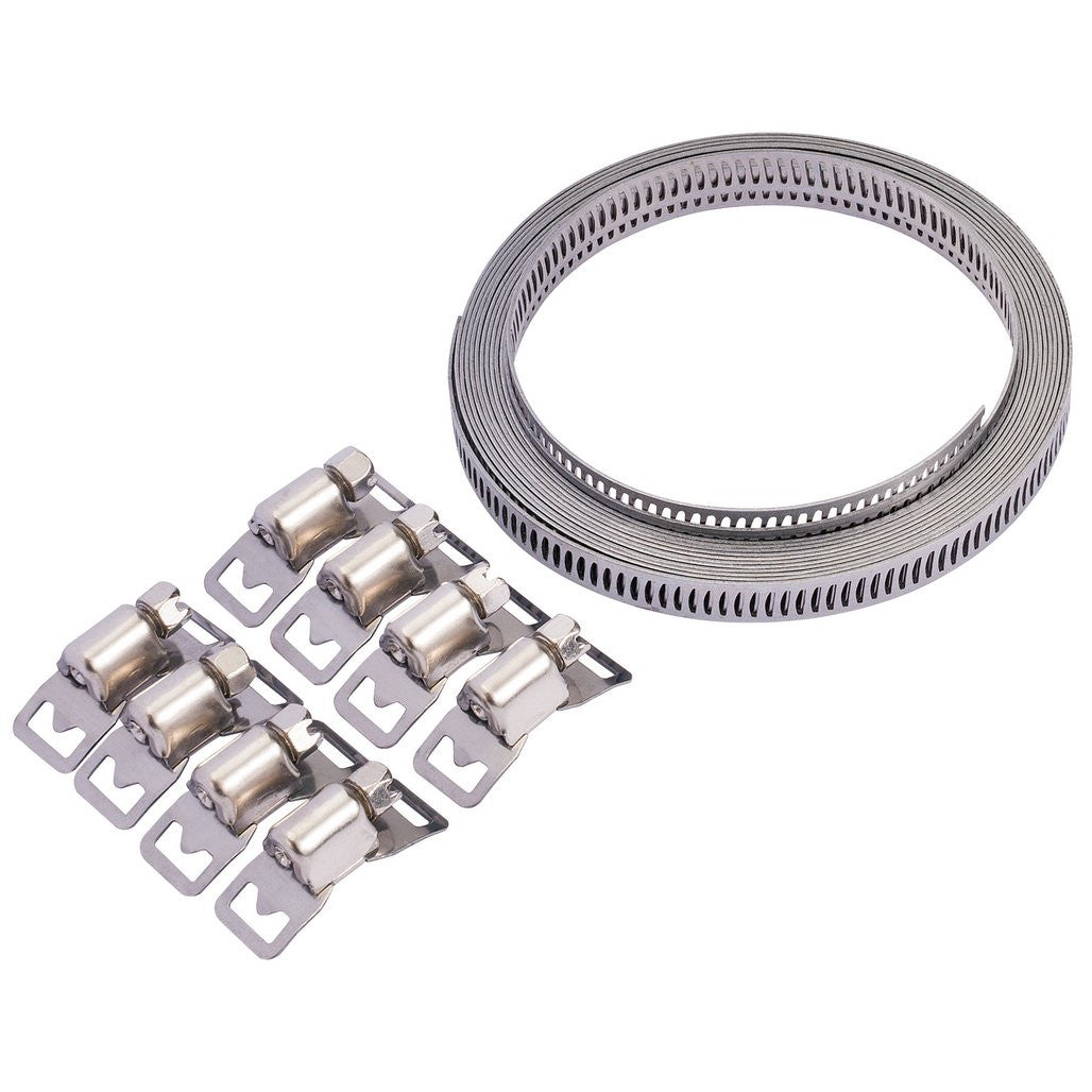 Draper Wide Hose Clamp Set, 8mm 55591