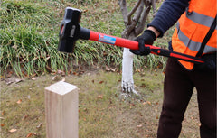 Hilka 10lb Sledge Hammer Fibre Glass Shaft 55600010