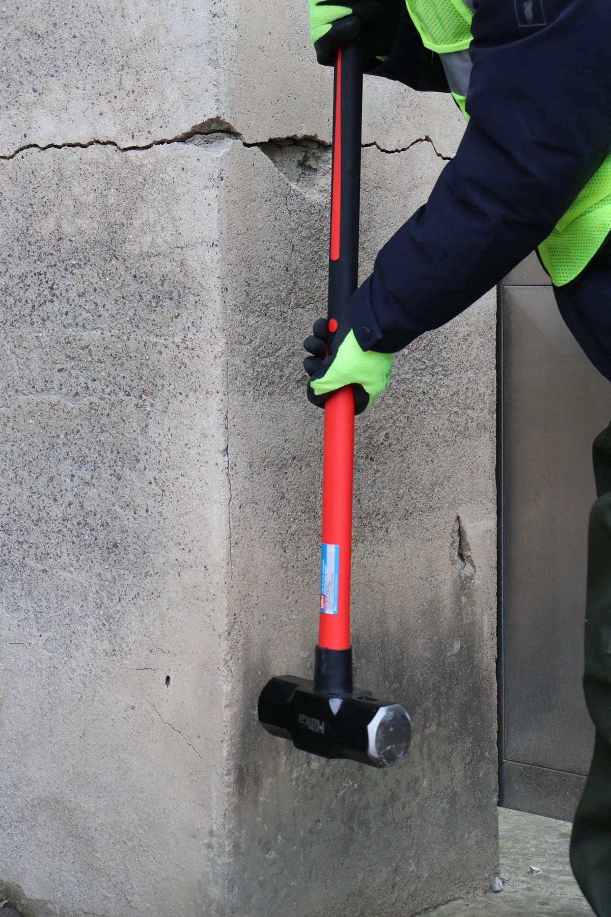 Hilka 14lb Sledge Hammer Fibre Glass Shaft 55600014