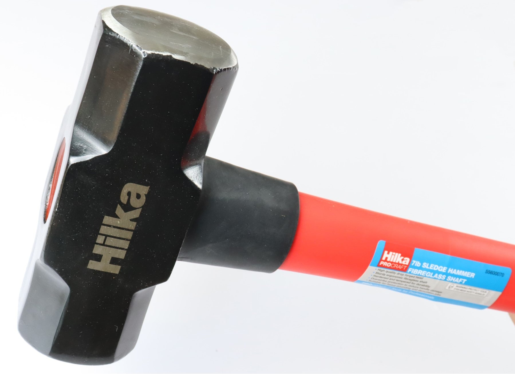 Hilka 7lb Sledge Hammer Fibre Glass Shaft 55600070