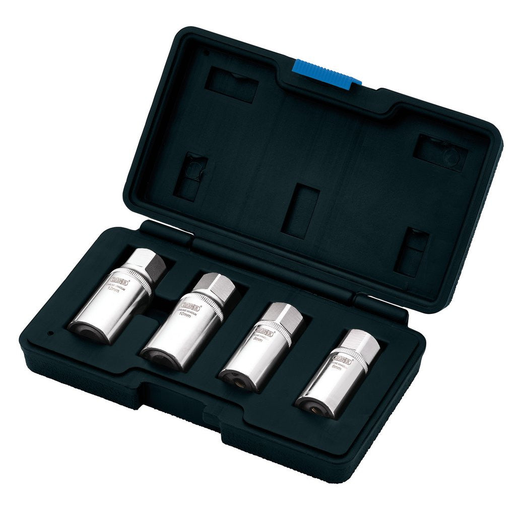 Draper Stud Extractor Set, 1/2" Sq. Dr. (4 Piece)  55641