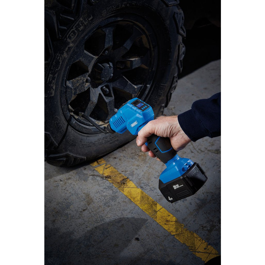 Draper D20 20V Air Inflator (Sold Bare) 55767