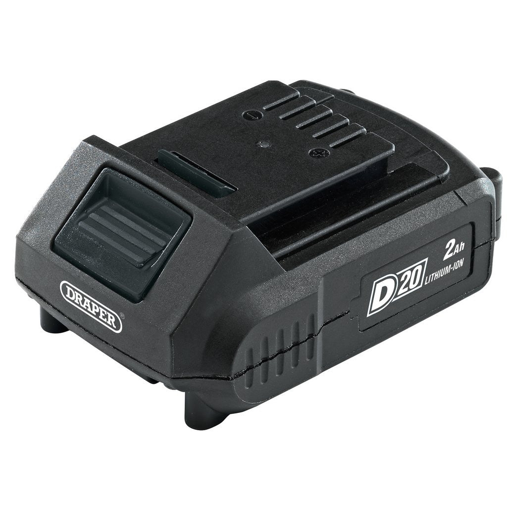 Draper D20 20V Li-ion Battery, 2.0Ah  55887