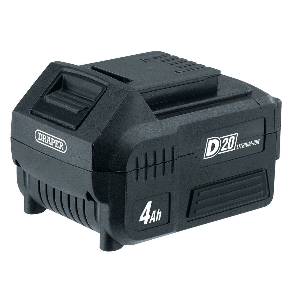 Draper D20 20V Li-ion Battery, 4.0Ah  55898