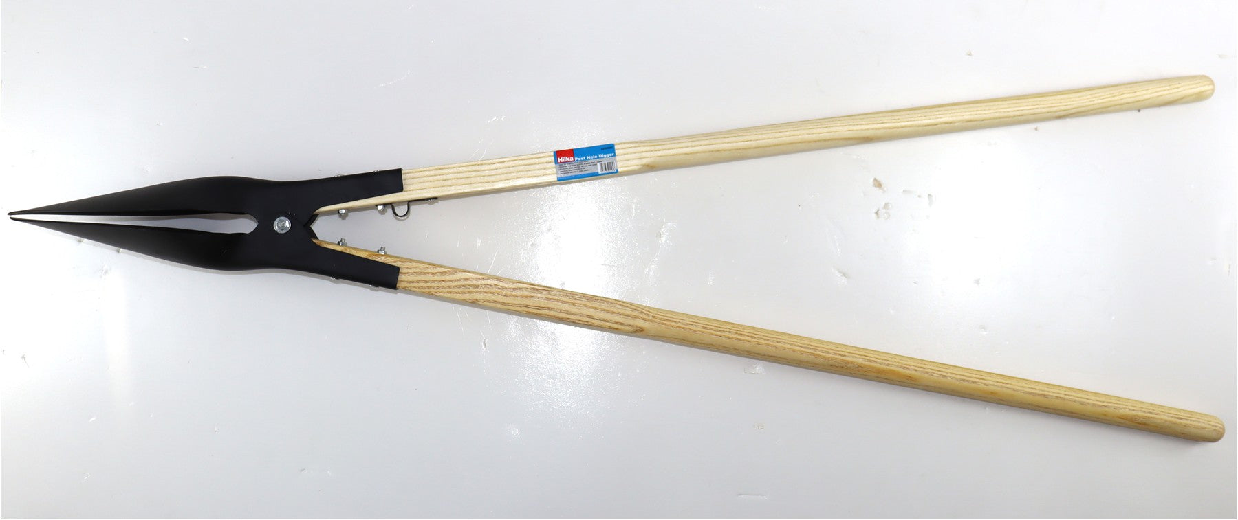 Hilka Post Hole Digger with Wooden Handles 55900050