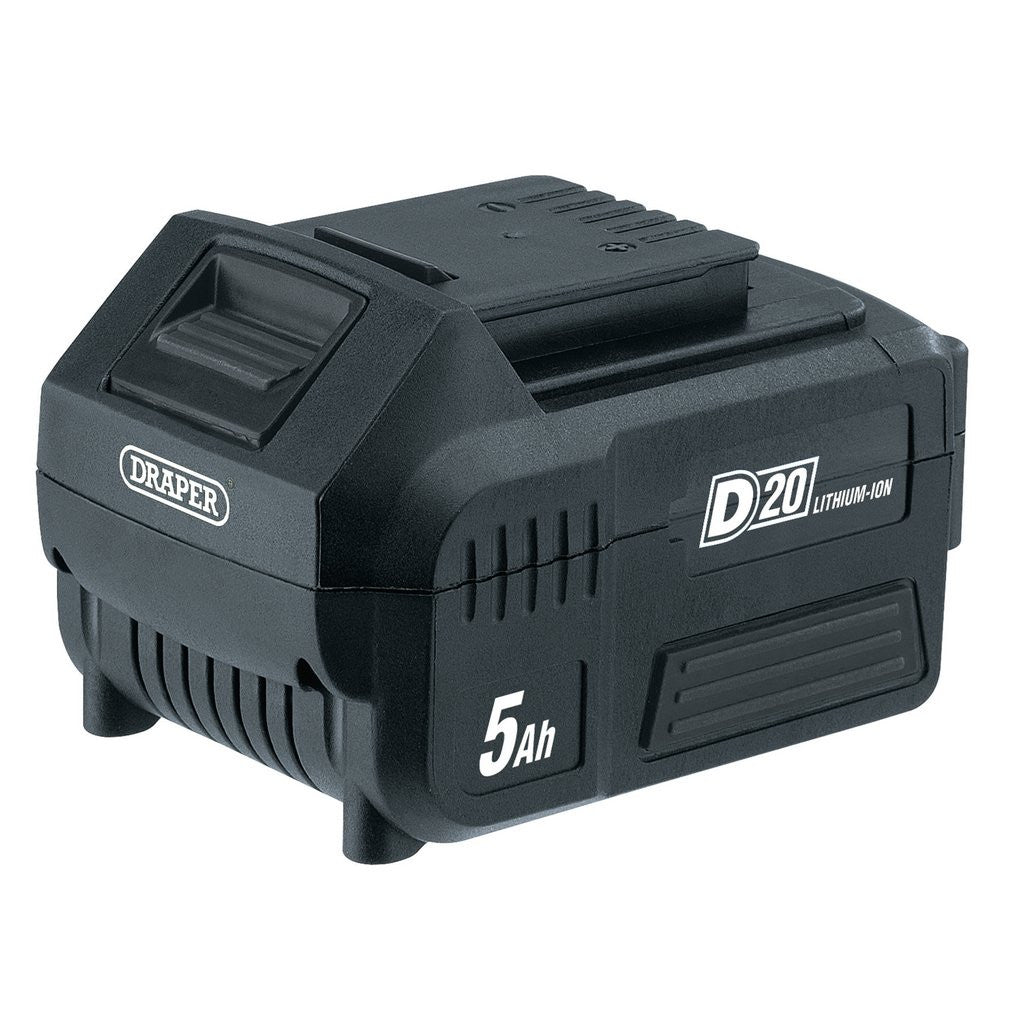 Draper D20 20V Li-ion Battery, 5.0Ah  55907