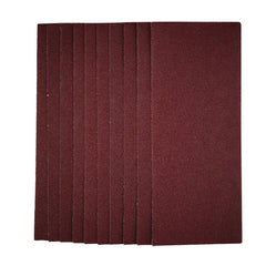 Draper 1/2 Sanding Sheets, 115 x 280mm, 40 Grit (Pack of 10)  55964
