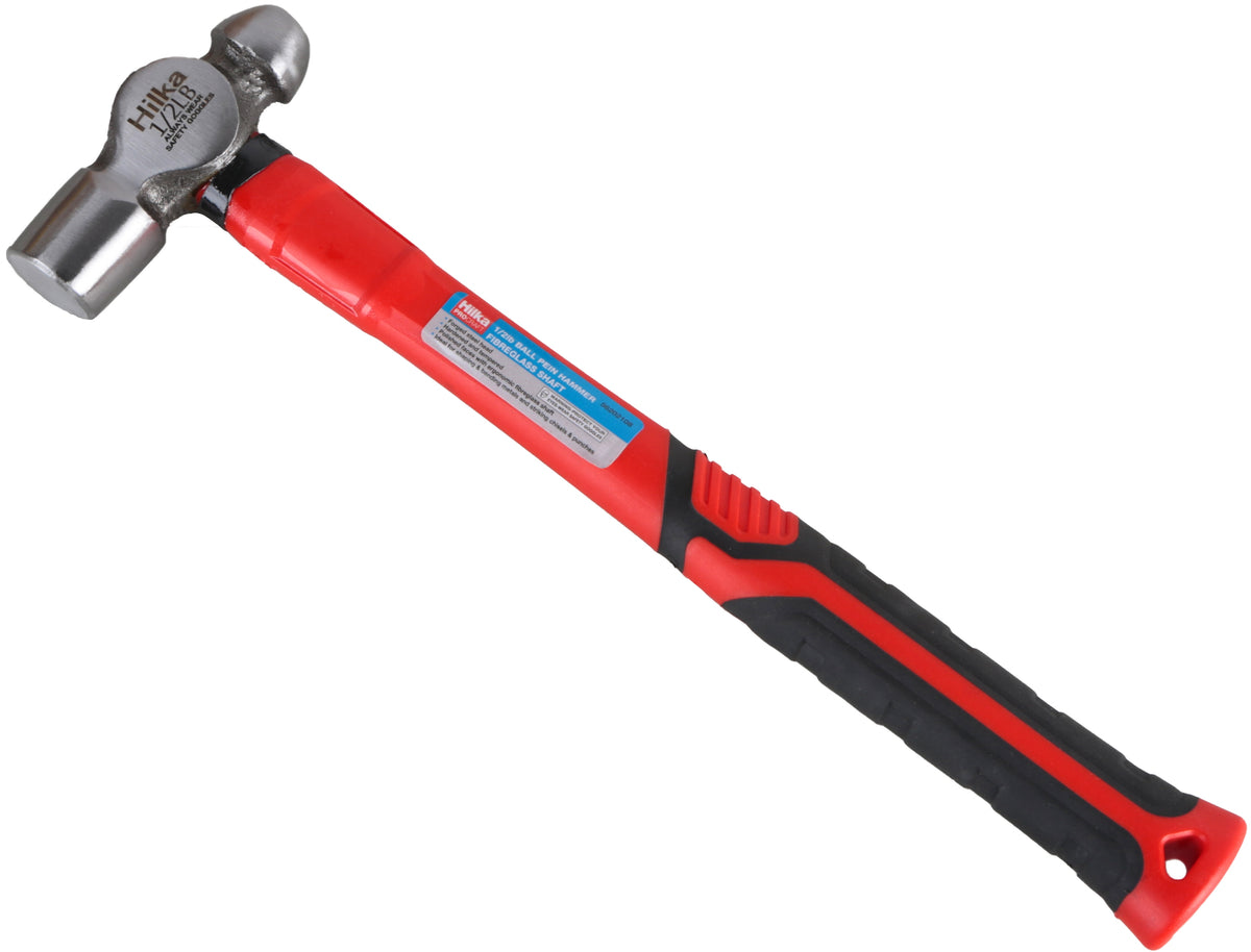 Hilka 1/2lb Ball Pein Hammer Fibreglass Shaft 56202108