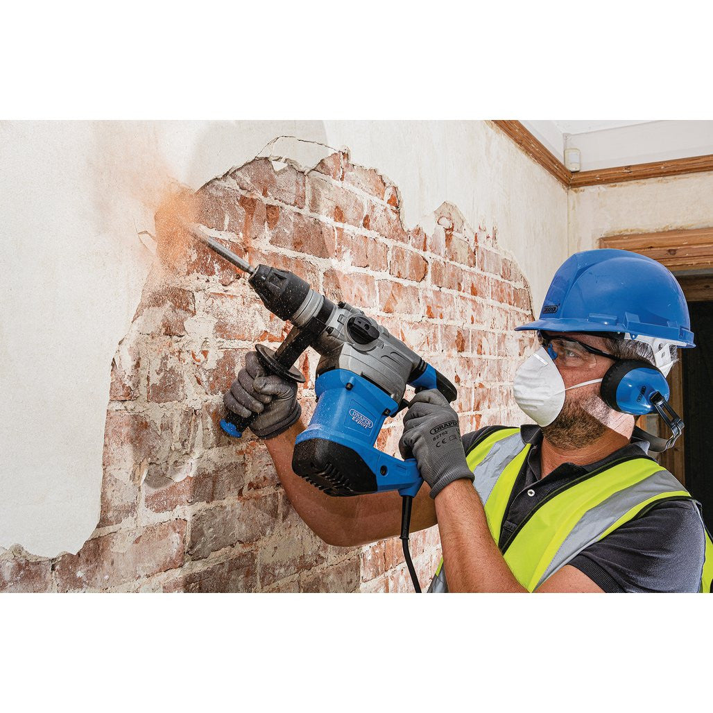 Draper Expert 230V SDS+ Rotary Hammer Drill, 1500W, 5.2kg  56405