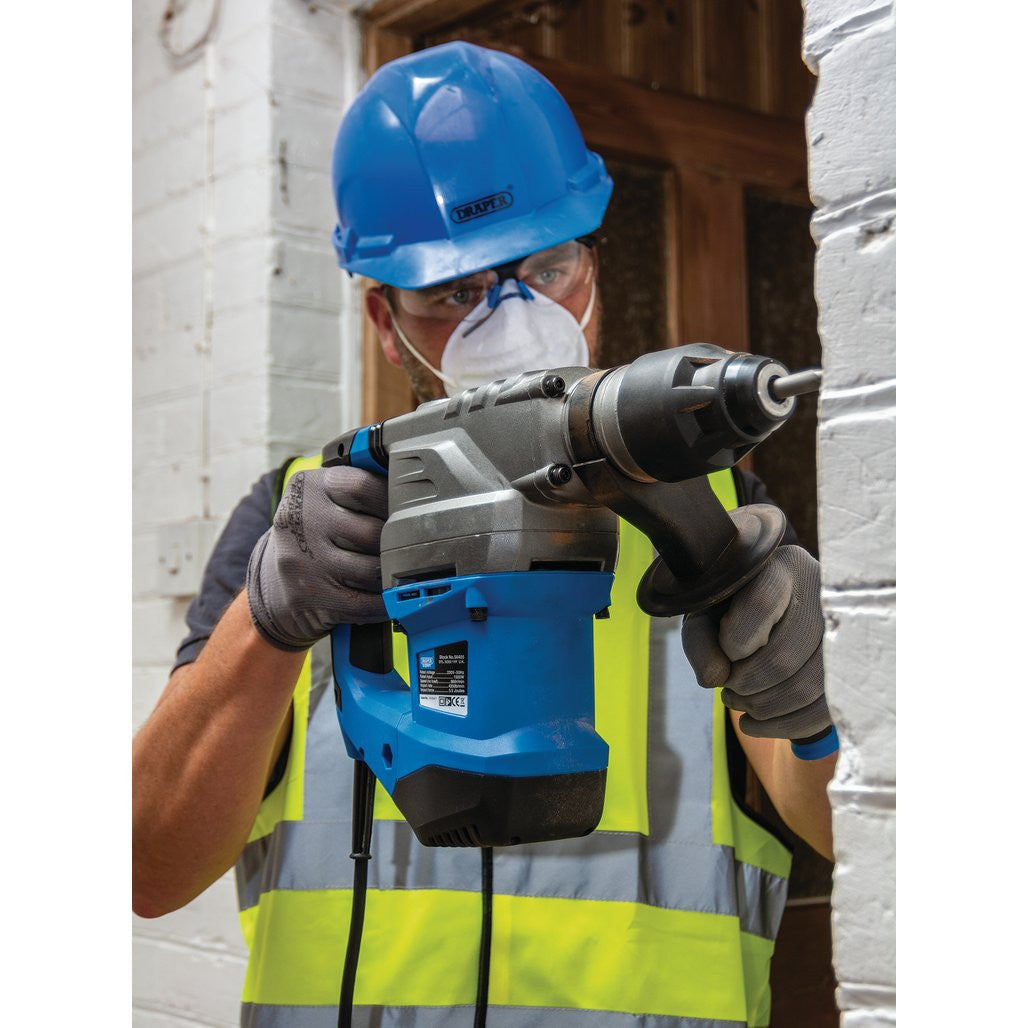Draper Expert 230V SDS+ Rotary Hammer Drill, 1500W, 5.2kg  56405