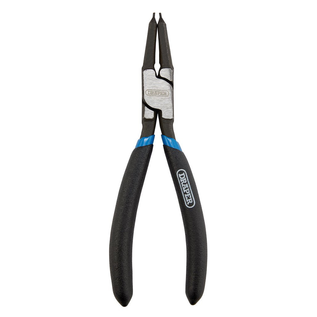 Draper Straight Tip Internal Circlip Pliers, 140mm  56416