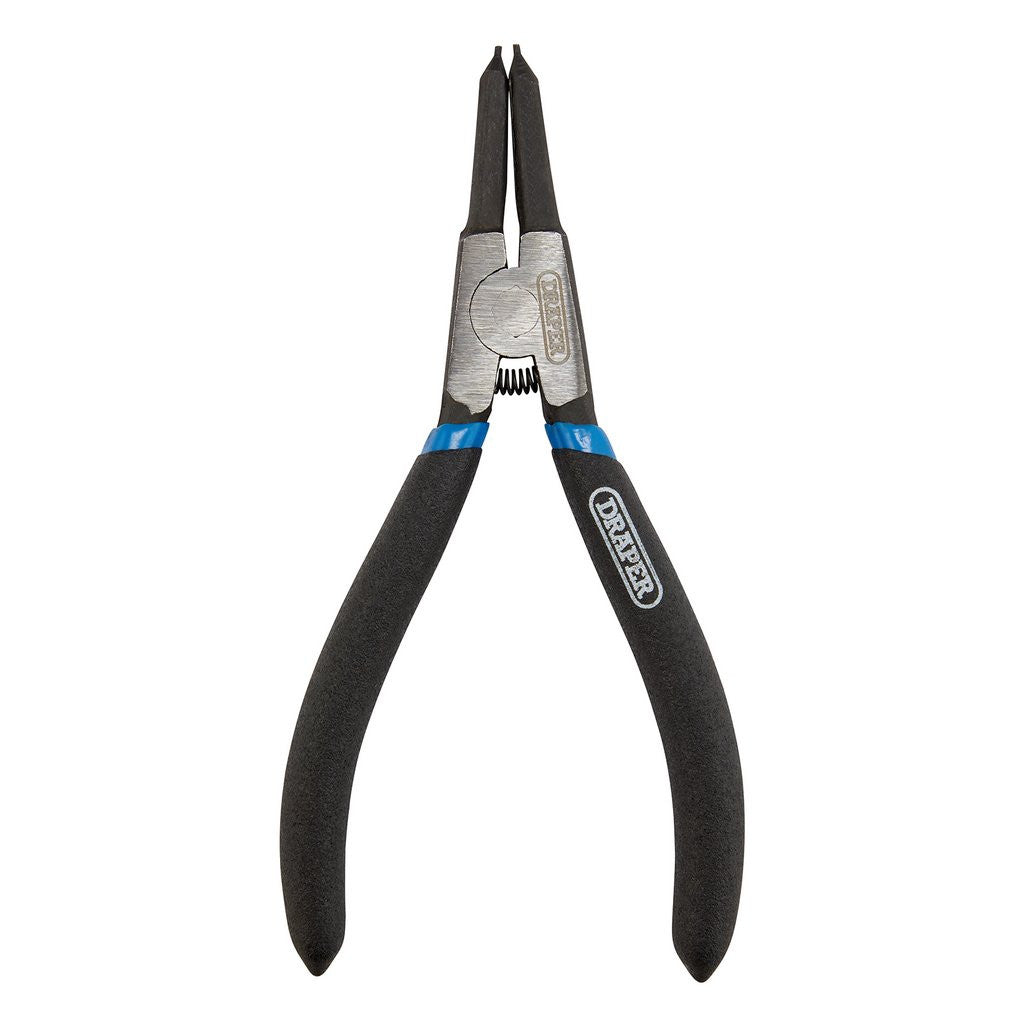 Draper Straight Tip External Circlip Pliers, 140mm  56421