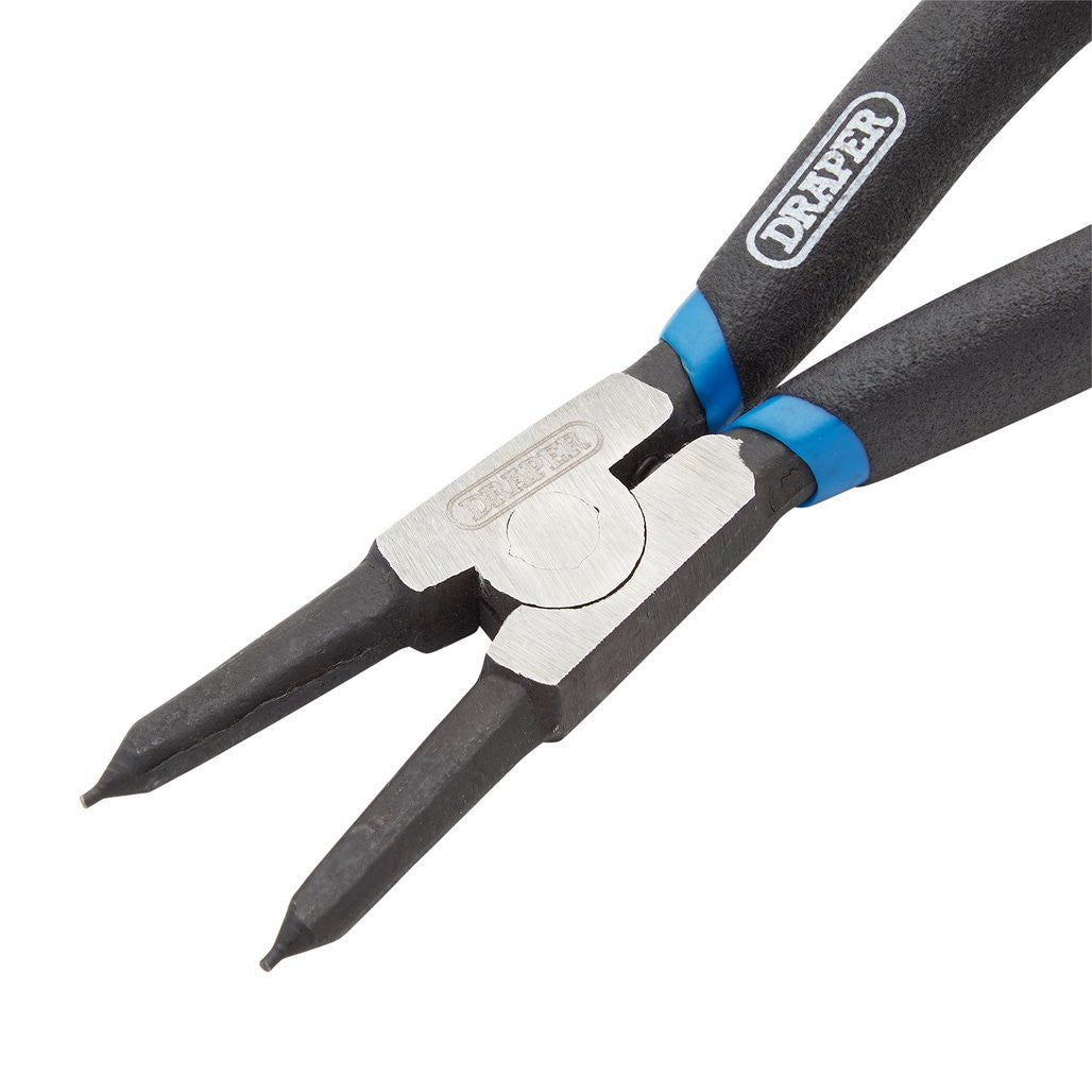 Draper Straight Tip External Circlip Pliers, 140mm  56421
