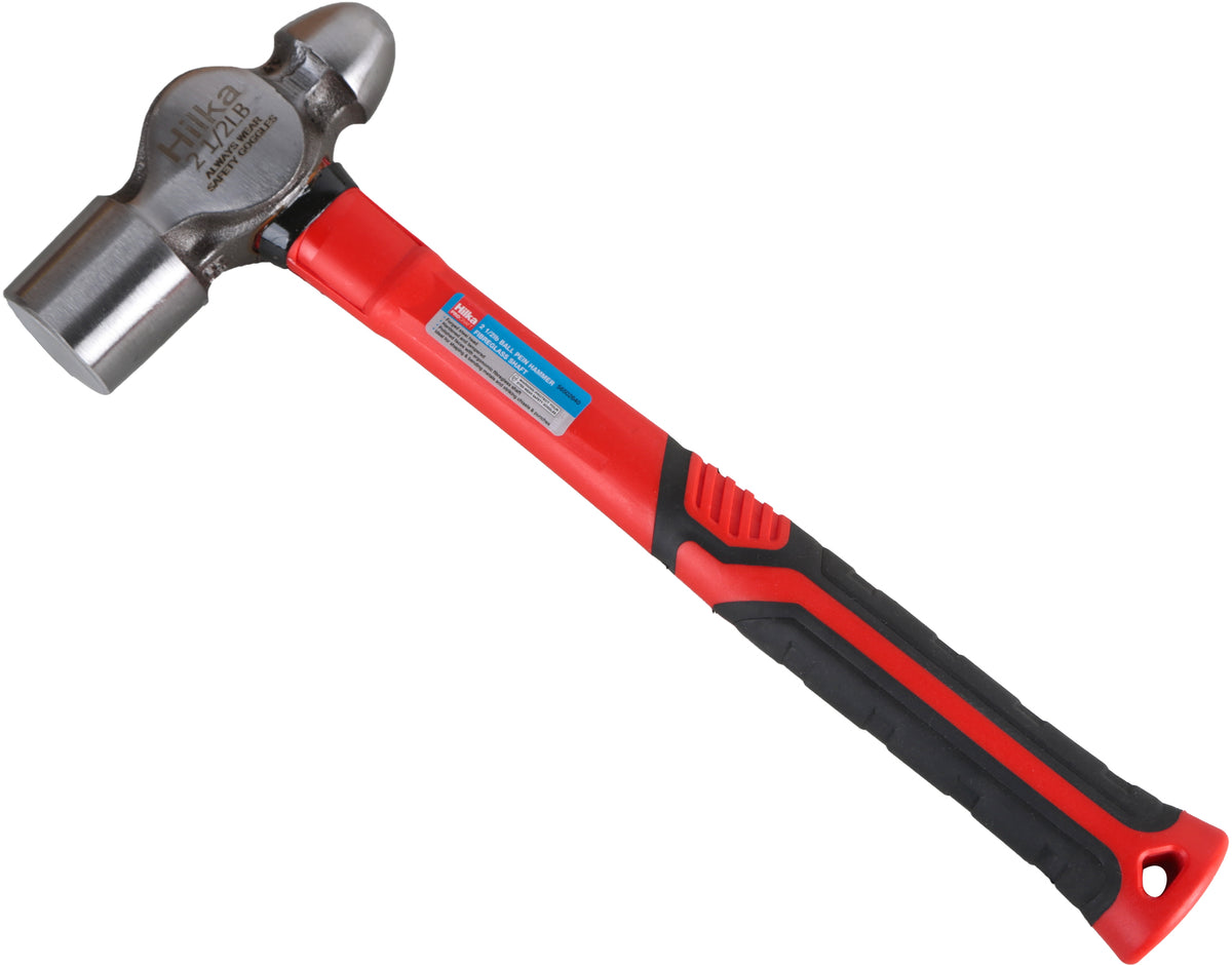 Hilka 2 1/2lb Ball Pein Hammer Fibreglass Shaft 56502640