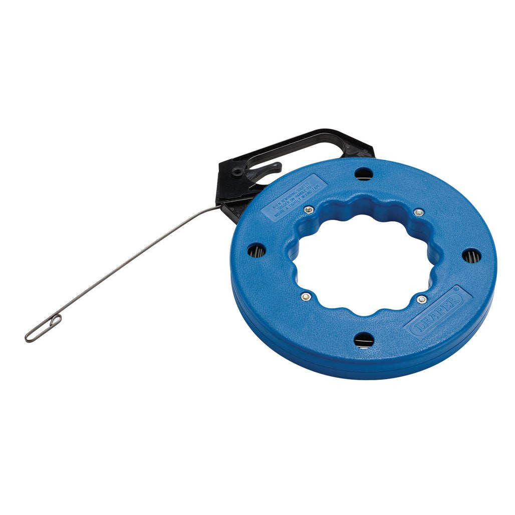 Draper Electricians Draw Tape in Plastic Case, 15m  56761