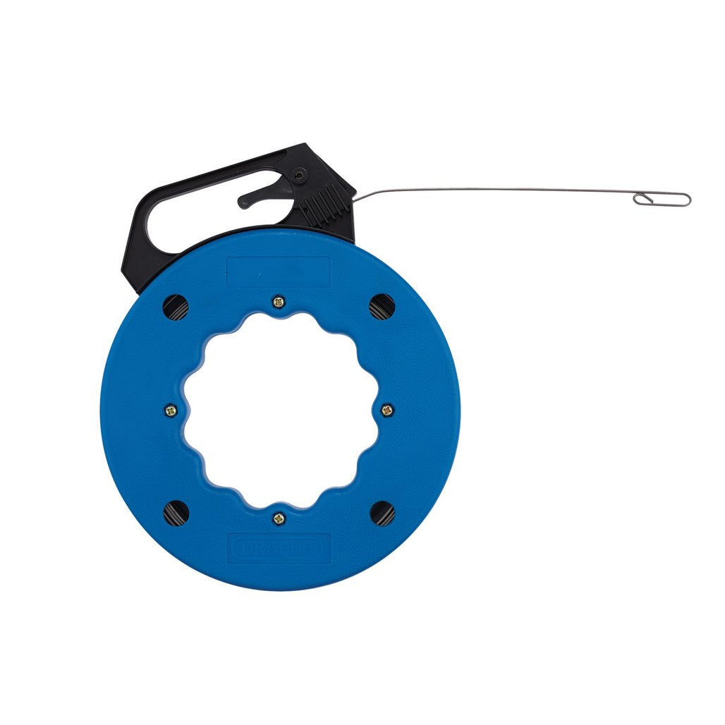 Draper Electricians Draw Tape in Plastic Case, 15m  56761