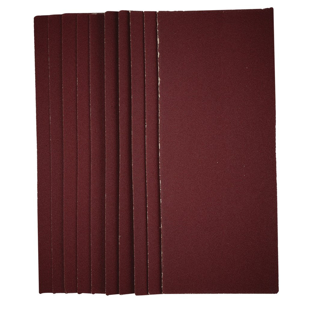 Draper 1/2 Sanding Sheets, 115 x 280mm, 120 Grit (Pack of 10)  57112