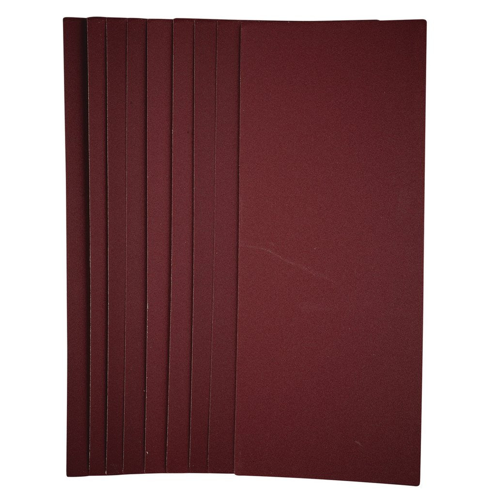 Draper 1/2 Sanding Sheets, 115 x 280mm, 240 Grit (Pack of 10)  57372