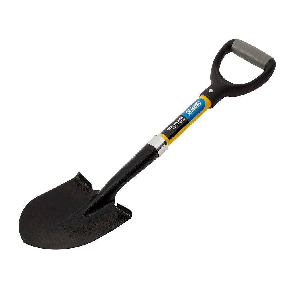 Draper Round Point Mini Builders Shovel with Fibreglass Shaft  57569