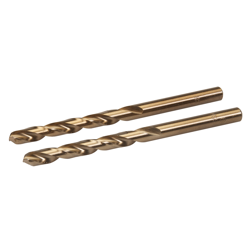 Silverline Cobalt Drill Bits 2pk 580421