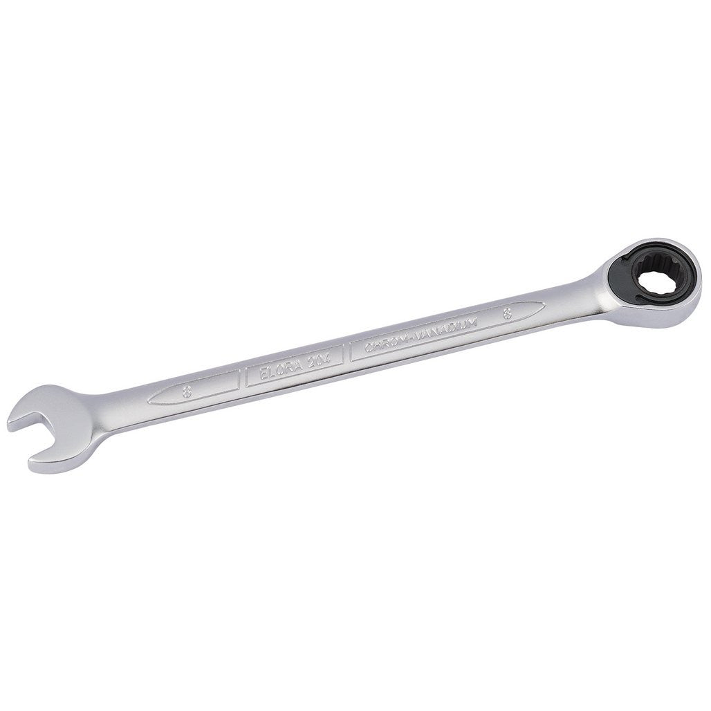 Draper Elora Metric Ratcheting Combination Spanner, 8mm  58380