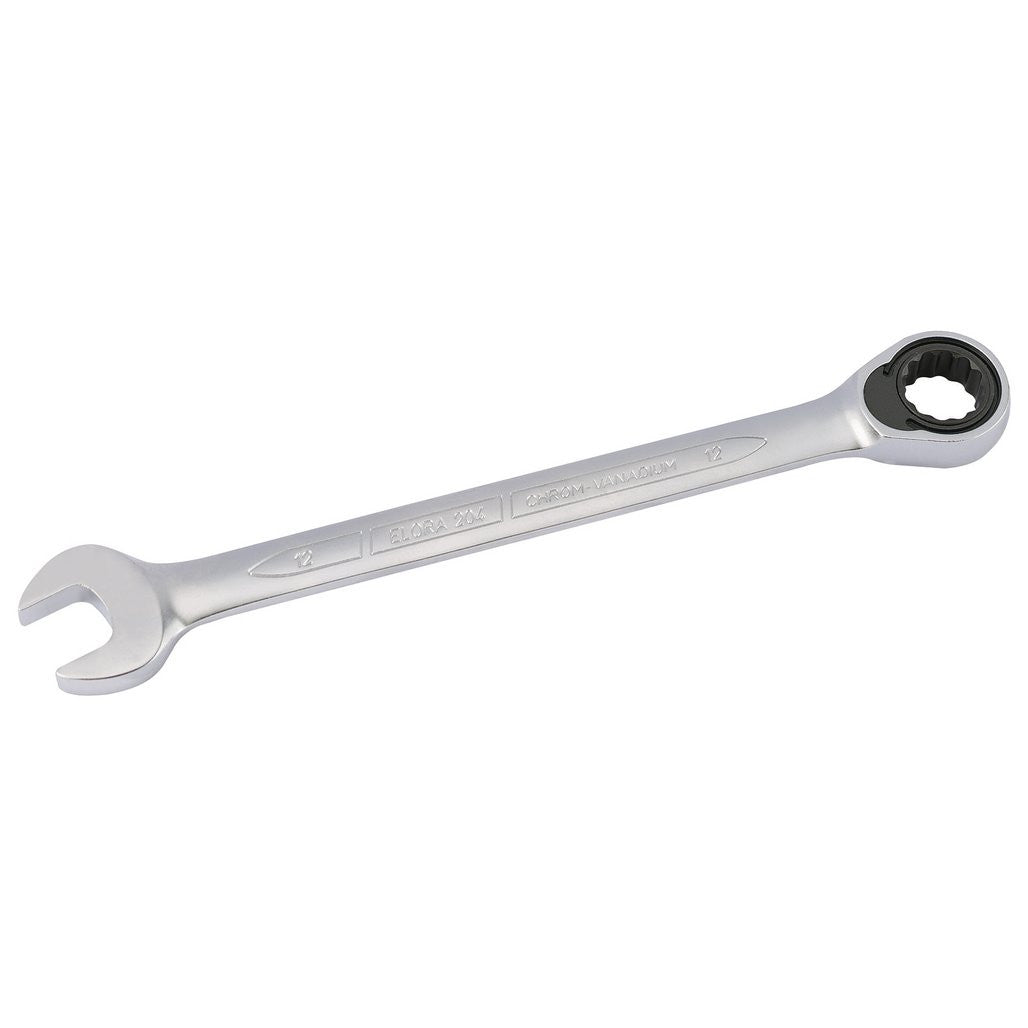 Draper Elora Metric Ratcheting Combination Spanner, 12mm  58397