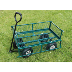 Draper Steel Mesh Garden Cart, 200kg  58552