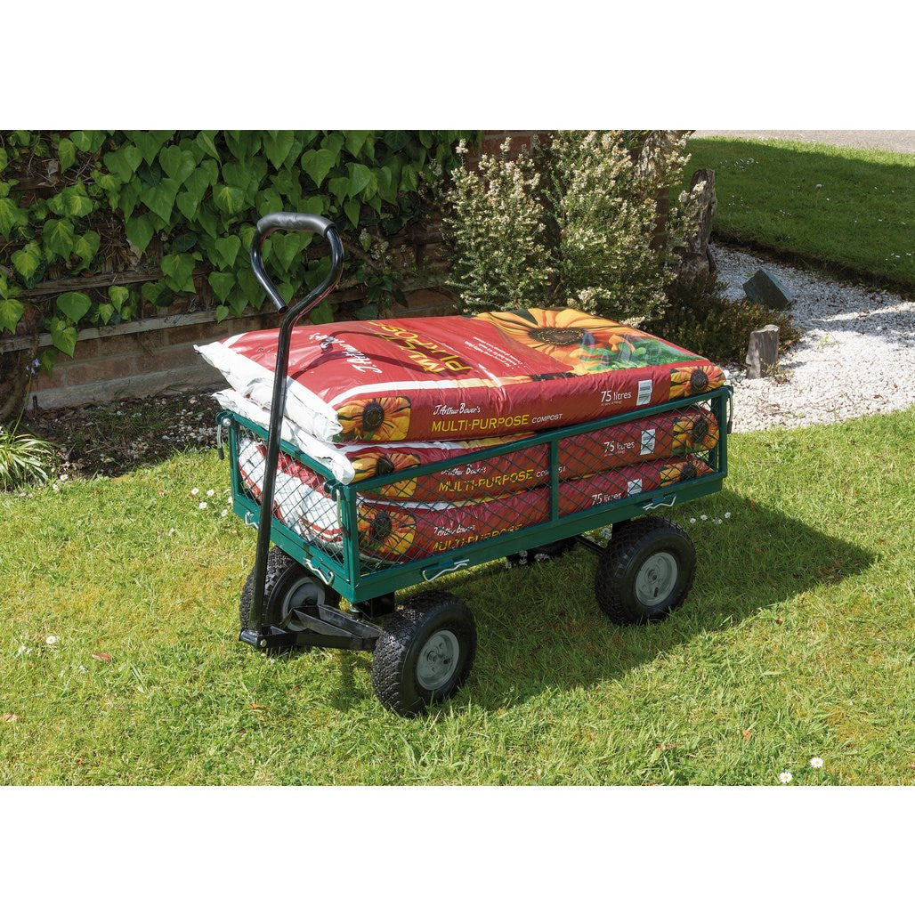 Draper Steel Mesh Garden Cart, 200kg  58552