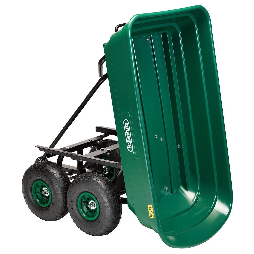 Draper Garden Tipper Trolley Cart, 150kg  58554