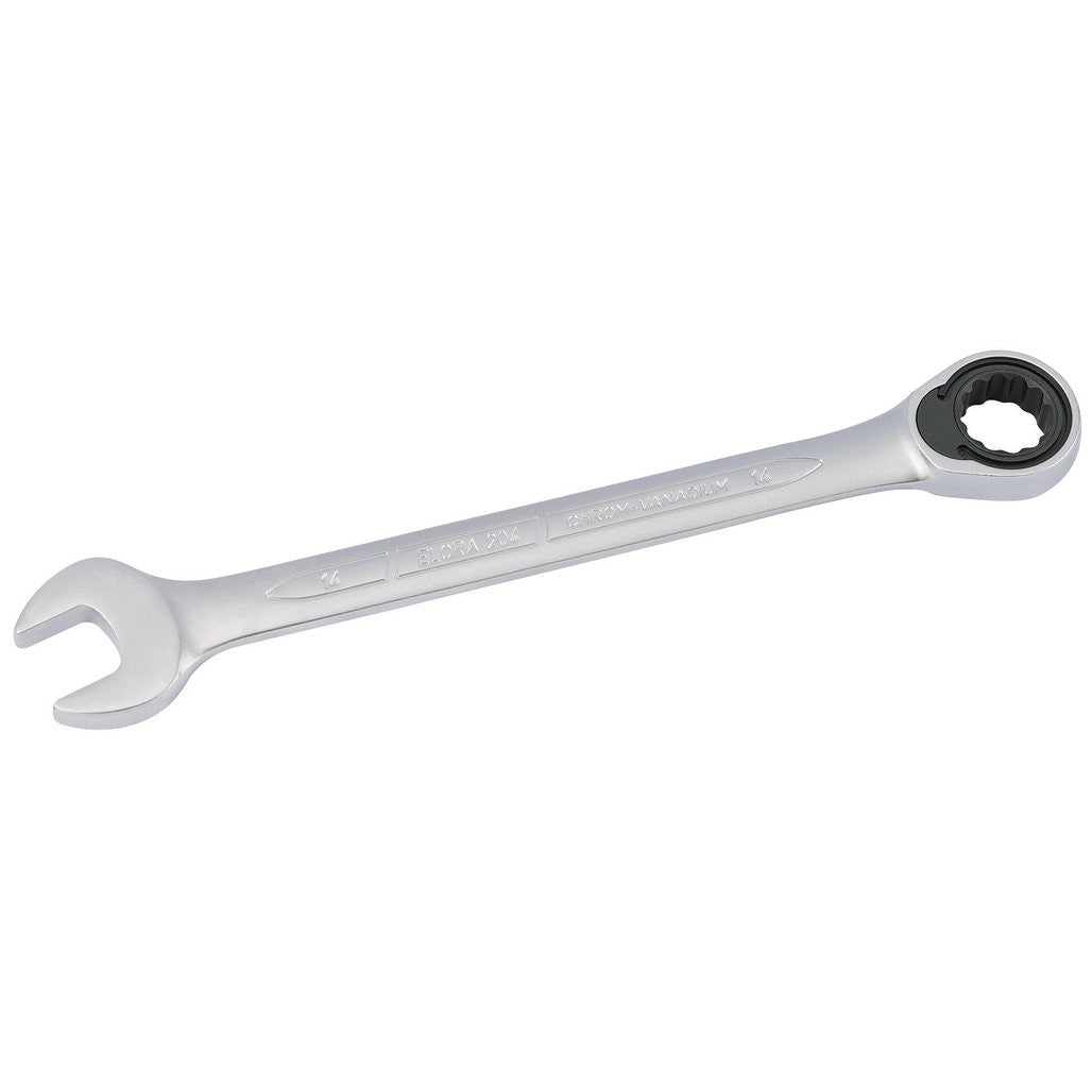 Draper Elora Metric Ratcheting Combination Spanner, 14mm  58599