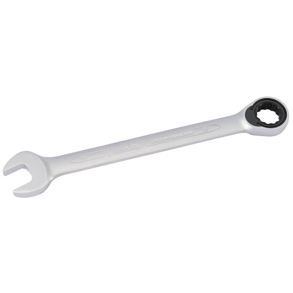 Draper Elora Metric Ratcheting Combination Spanner, 17mm  58600