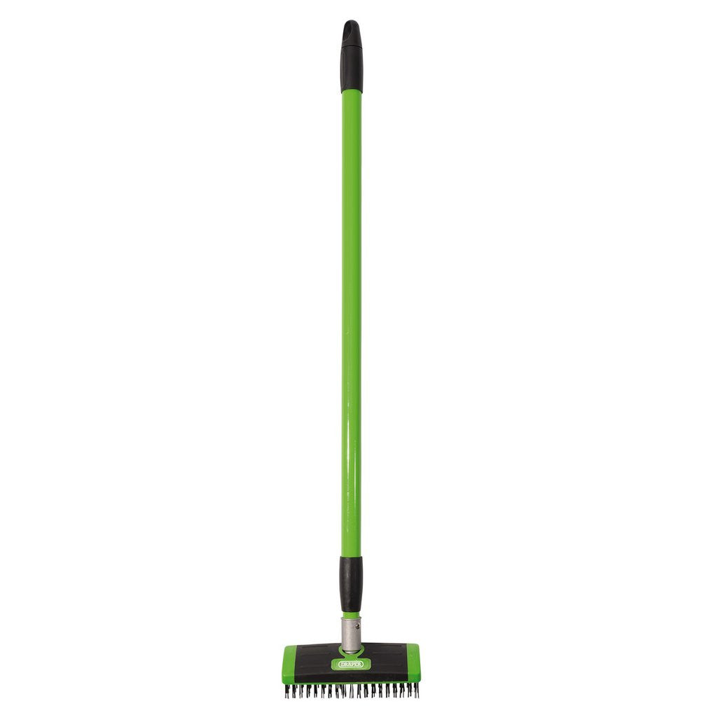 Draper Paving Brush Set with Twin Heads and Telescopic Handle  58683