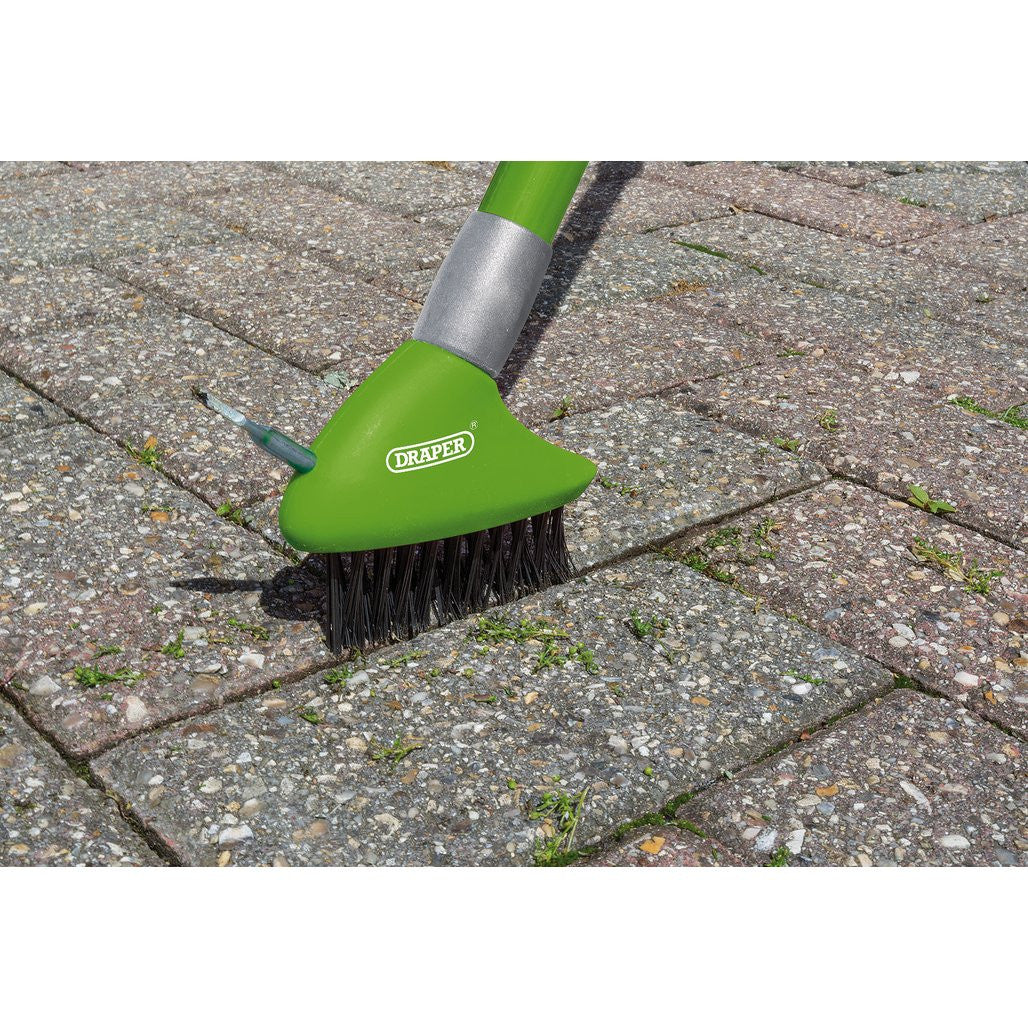 Draper Paving Brush Set with Twin Heads and Telescopic Handle  58683