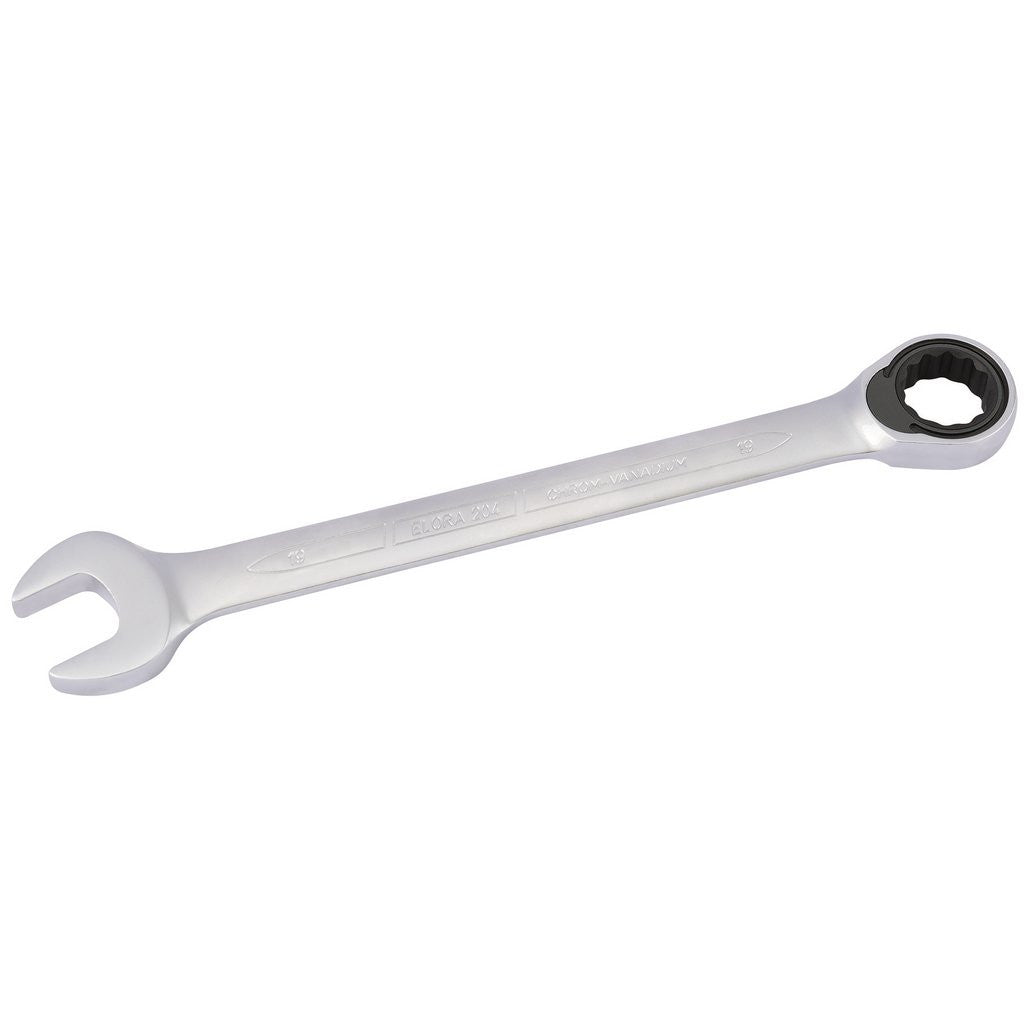 Draper Elora Metric Ratcheting Combination Spanner, 19mm  58698