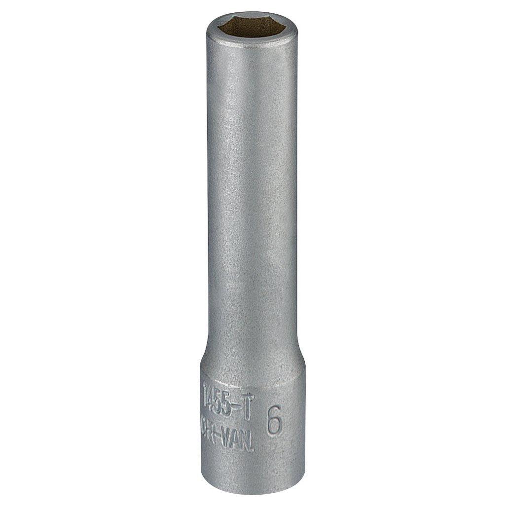 Draper Elora Deep Socket, 1/4" Sq. Dr., 6mm  58726