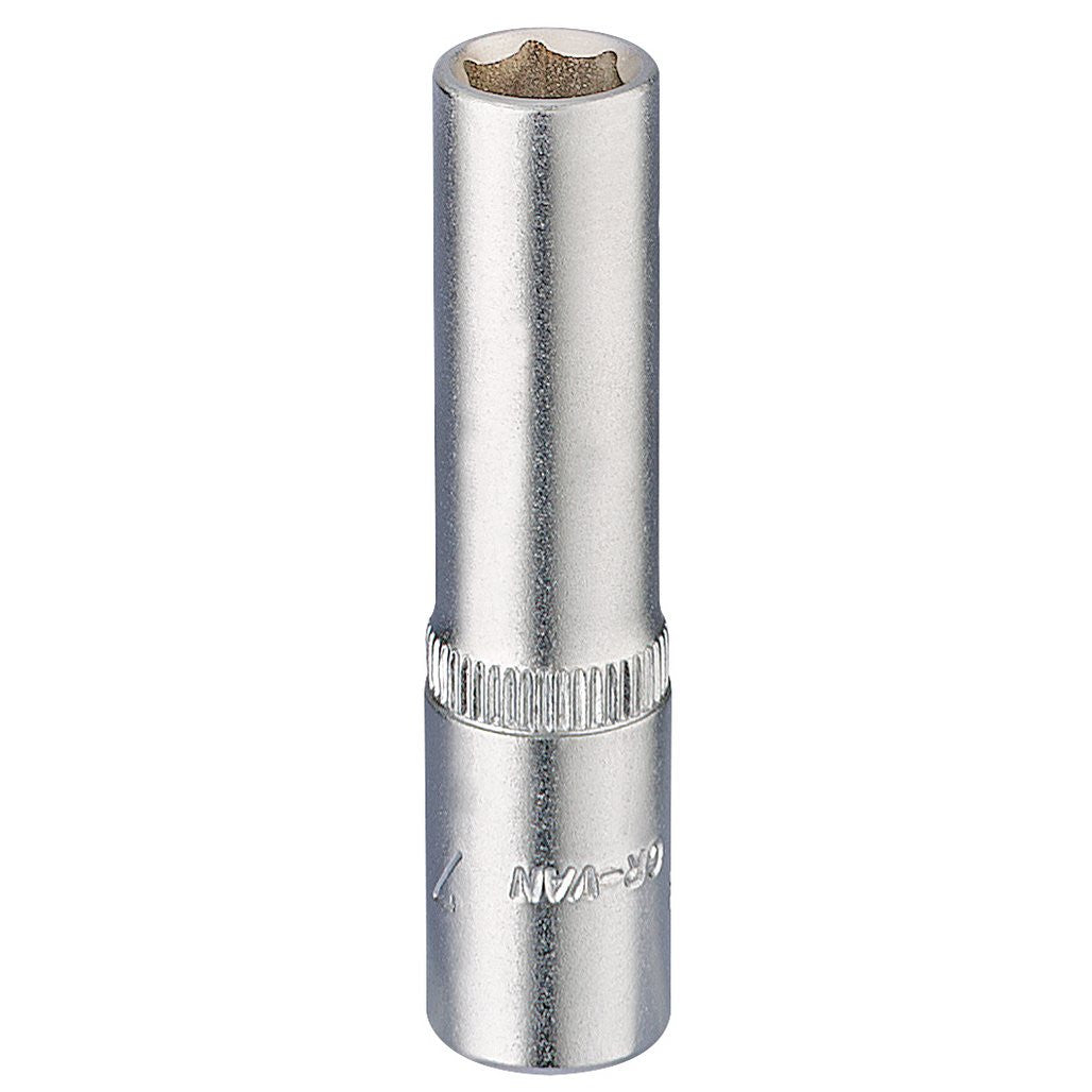 Draper Elora Deep Socket, 1/4" Sq. Dr., 7mm  58727