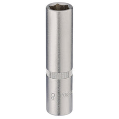 Draper Elora Deep Socket, 1/4" Sq. Dr., 8mm  58728