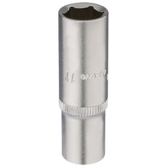 Draper Elora Deep Socket, 1/4" Sq. Dr., 11mm  58731