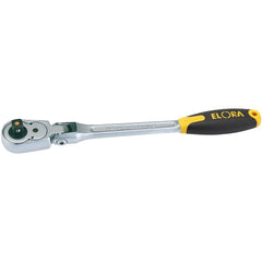 Draper Elora Quick Release Soft Grip Reversible Ratchet with Flexible Head, 1/2" Sq. Dr., 305mm  58750