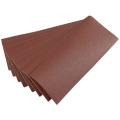 Draper Aluminium Oxide Sanding Sheets, 232 x 92mm, 100 Grit (Pack of 10)  59466