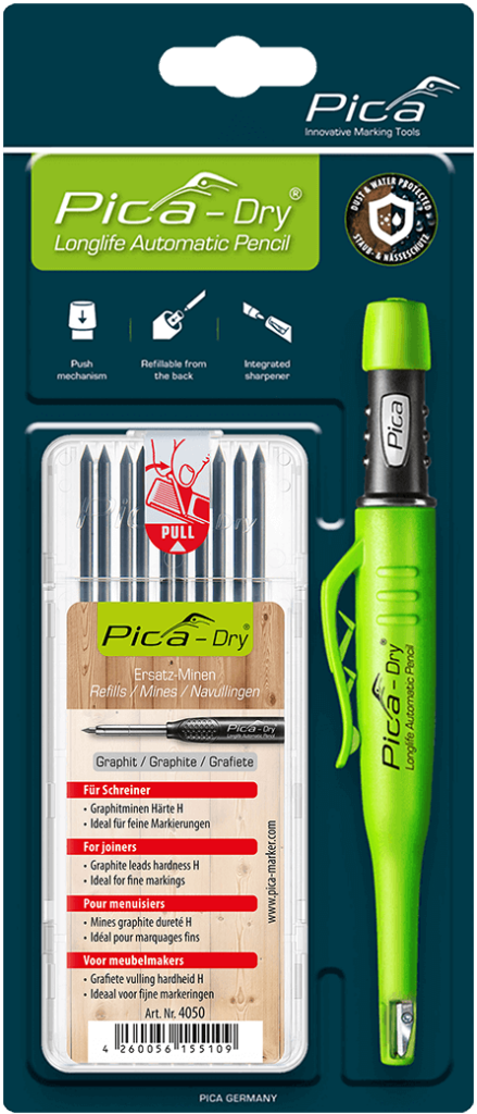 Pica Dry Bundle Pica Dry Pen with Graphite Special Hardness Refill - 345