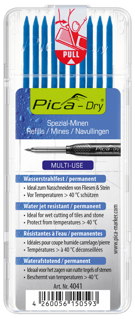 Pica Dry Refill Pack Water Jet Resistant - Blue - 441